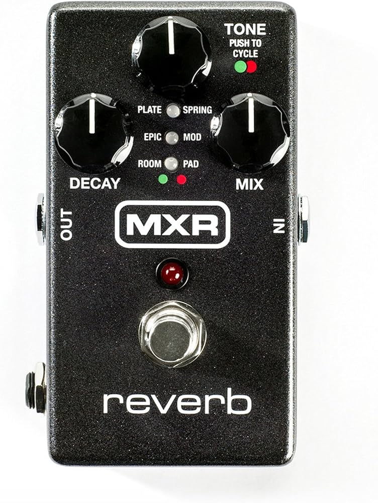 ギター MXR M300 REVERB Amazon.com: JIM DUNLOP MXR M300 Reverb Guitar Effects Pedal